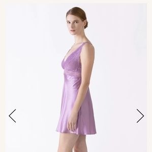 Morgan Iconic Bust Support Silk Chemise 100% Silk